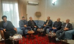 دیدار مدیران و اعضای شورای پایگاه بسیج شرکت گاز گلستان با خانواده محترم شهید رحمت‌الله گرزین (شهید منتسب به گاز گلستان)