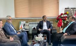 دیدار مدیرکل تامین اجتماعی استان با فرماندر علی آباد کتول