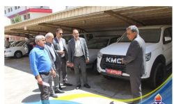 تحویل ۴ دستگاه خودرو به ادارات گاز شهرستان های استان گلستان