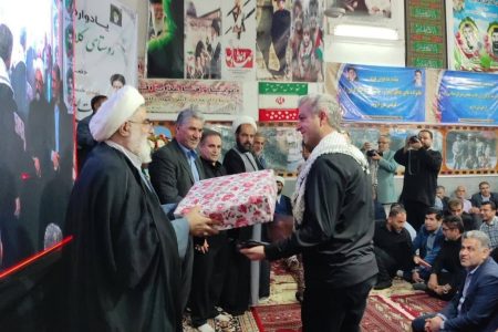 تجلیل از حاجی مشهدی مدیرکل امور مالیاتی استان گلستان