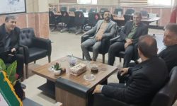 دیدار مدیرعامل آبفای گلستان با فرماندار بندرترکمن برای بررسی مشکلات این شهرستان