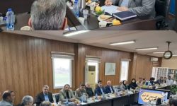 برگزاری نشست کمسیون کارگری در فرمانداری شهرستان آزادشهر