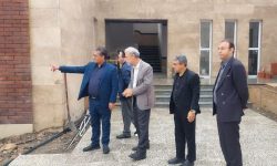 بازدید از پروژه احداث ساختمان های جدید ثبت اسناد در استان گلستان