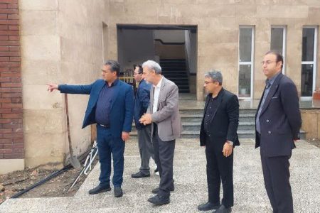 بازدید از پروژه احداث ساختمان های جدید ثبت اسناد در استان گلستان