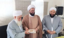 تجلیل از زحمات استاد مدرسه علوم دینی اسلامیه میرزاعلی یلقی آق قلا