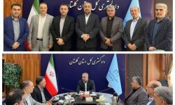 دیدار مدیر کل و جمعی از پرسنل تعزیرات حکومتی با رییس کل محترم دادگستری گلستان