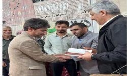 تقدیر دهیاری و شورای روستای فرنگ از مخابرات گالیکش