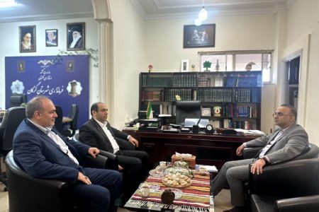 دیدار شهردار جدید و رئیس شورای شهر با فرماندار گرگان