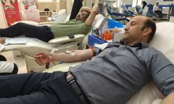 اهدای خون کارکنان اداره کل غله و خدمات بازرگانی گلستان در روز ملی گندم و نان