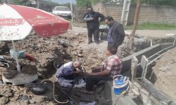 بازسازی شبکه مخابرات در روستای دارکلاته شهرستان رامیان