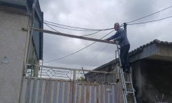 ارتقاء شبکه مخابرات در روستای خواجه نفس شهرستان گمیشان