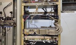 نصب تجهیزات جدید مخابراتی  در روستای اسلام تپه شهرستان بندرترکمن