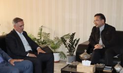 دیدار مدیر شرکت ملی پخش فرآورده‌های نفتی منطقه گلستان با فرمانداران گنبد کاووس و آزادشهر