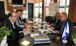 دیدار و نشست مدیر کل نوسازی مدارس گلستان با فرماندار مینودشت