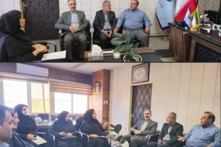 مدیرکل راهداری و حمل ‌و نقل جاده ای گلستان با مدیرکل تامین اجتماعی استان دیدار کرد