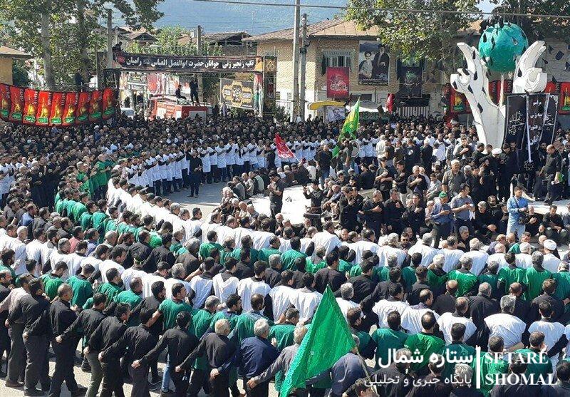 2056362 - سینه‌زنی کمر به کمر آئین ترک های قزلباش رامیانی