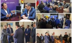 بازدید سرزده استاندار گلستان از شرکت توزیع نیروی برق استان