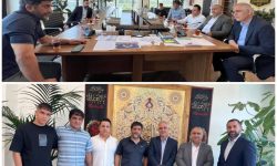 نشست هم‌اندیشی با محوریت کمپ تیم‌های ملی کشتی ایران در شهرستان نوکنده، در فدراسیون کشتی برگزار شد