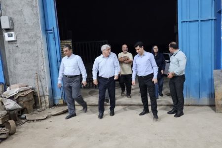 بازدید معاون هماهنگی امور اقتصادی استانداری گلستان از واحدهاي صنعتي فعال در شهرك صنعتي گرگان 1 سرخنكلاته