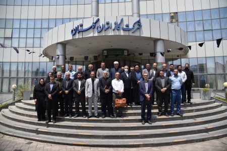 دیدار مهندس صیدالی مدیر هماهنگی امور گازرسانی با مدیران ارشد شرکت گاز استان گلستان