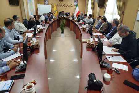 برگزاری جلسه کمیته وصول مطالبات در شرکت گاز استان گلستان