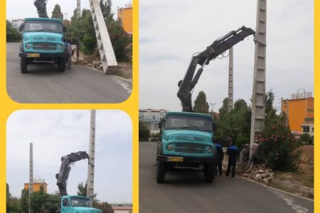 آغاز عملیات خط انتقال برق شهرکهای صنعتی گنبد، رامیان و گرگان1