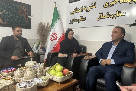 حضور مدیرعامل شرکت آب و فاضلاب استان گلستان در تحریریه «ستاره شمال» و «آونگ گلستان»