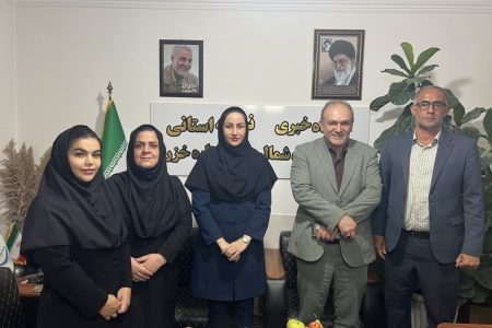 حضور رئیس شورای اسلامی شهر گرگان در دفتر تحریریه «ستاره شمال» و «آونگ گلستان»