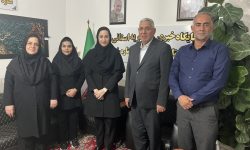 حضور عبدالغفور امان زاده، نماینده مردم شریف گرگان و آق قلا در دفتر پایگاه خبری ستاره شمال، پایگاه خبری آونگ گلستان، نشریه استانی ستاره خزر