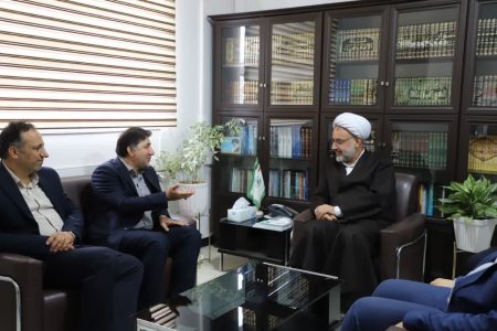 دیدار مدیر کل اقتصاد و دارایی با مدیر کل اوقاف و امور خیریه استان