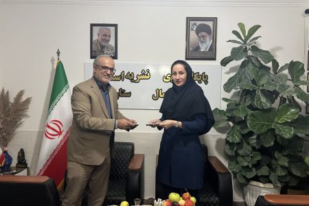 حضور مدیرکل ثبت احوال استان گلستان در دفتر تحریریه «ستاره شمال» و «آونگ گلستان»