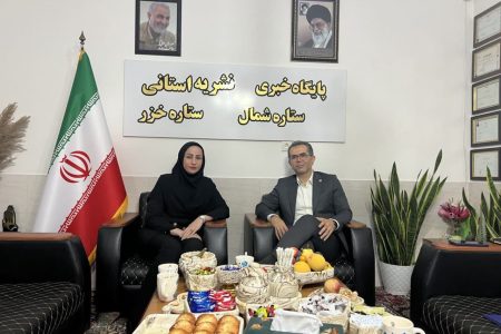 دیدار مجید محمدی، مدیر شرکت خدمات حمایتی کشاورزی گلستان با دفتر تحریریه پایگاه خبری ستاره شمال، پایگاه خبری آونگ گلستان، نشریه استانی ستاره خزر