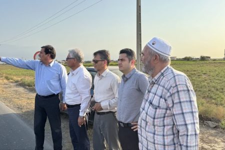 حضور فرماندار ترکمن در روستاهای قره تپه ، پیخی حاجی و صفرحاجی