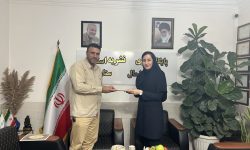 حضور مدیر روابط عمومی و فرهنگی سپاه نینوا گلستان در تحریریه «ستاره شمال» و «آونگ گلستان»