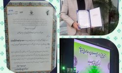 افتخار آفرینی معاونت روابط عمومی و تبلیغات سپاه نینوا گلستان در بین رده های سپاه پاسداران انقلاب اسلامی