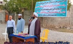 مراسم کلنگزنی مسجد سلمان فارسی در روستای رضاآباد شهرستان رامیان برگزار شد