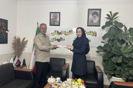 حضور مدیرکل راهداری و حمل و نقل جاده ای استان گلستان در تحریریه «ستاره شمال» و «آونگ گلستان»