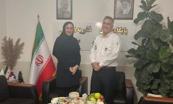 حضور رییس سازمان آتش نشانی و خدمات ایمنی شهرداری گرگان در تحریریه «ستاره شمال» و «آونگ گلستان»