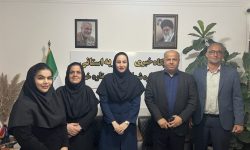 حضور عضو شورای اسلامی شهر گرگان در دفتر تحریریه «ستاره شمال» و «آونگ گلستان»