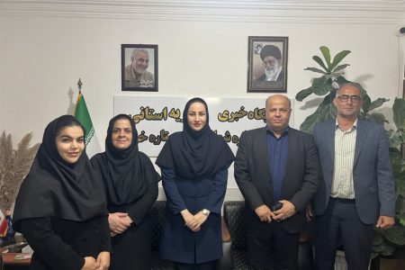 حضور عضو شورای اسلامی شهر گرگان در دفتر تحریریه «ستاره شمال» و «آونگ گلستان»