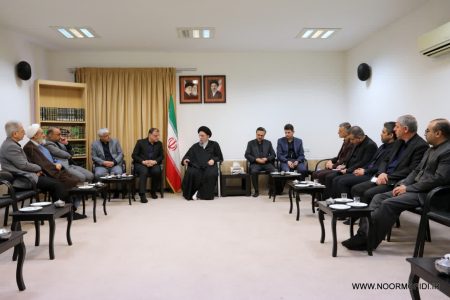 دیدار نوروزی استاندار گلستان و شورای معاونین با ایت الله نورمفیدی نماینده ولی فقیه در استان