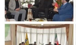 بازدید نماینده شهرستانهای گرگان و آق قلا درمجلس شورای اسلامی ازروند فعالیت شرکت گاز استان گلستان در آغاز سال جدید