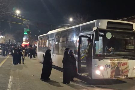 سنگ تمام سازمان حمل و نقل شهرداری گرگان در خدمت به شهروندان حاضر در میدان