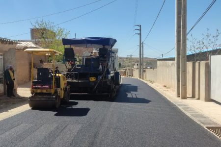 آغاز نهضت آسفالت معابر خاکی روستاها در استان گلستان در آستانه سالروز افتتاح حساب صد و تأسیس بنیاد مسکن انقلاب اسلامی