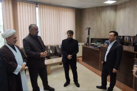 سرکشی رئیس کل دادگستری گلستان از محاکم تجدیدنظر استان
