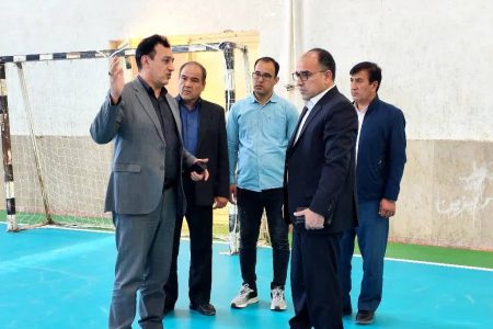 بازدید مدیرکل تعاون، کار و رفاه اجتماعی گلستان از مجموعه ورزشی کارگری گنبدکاووس