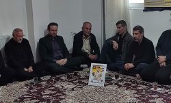 دیدار مدیرکل ورزش و جوانان استان گلستان با خانواده شهید ورزشکار رضا بیات کوهسار 