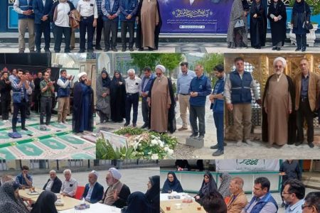 اردوی فرهنگی زیارتی جمعی از کارکنان دامپزشکی استان گلستان به امامزاده یحیی بن زید شهرستان گنبد کاووس