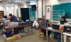مشارکت پرشور کارکنان مخابرات منطقه گلستان در اهدای خون