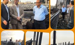 عزم جزم دستگاه مالیاتی گلستان برای احیای واحد تولیدی آسیب‌دیده/ بازدید حمایتی مدیرکل امور مالیاتی از کارخانه «بانیار پلیمر گنبد»